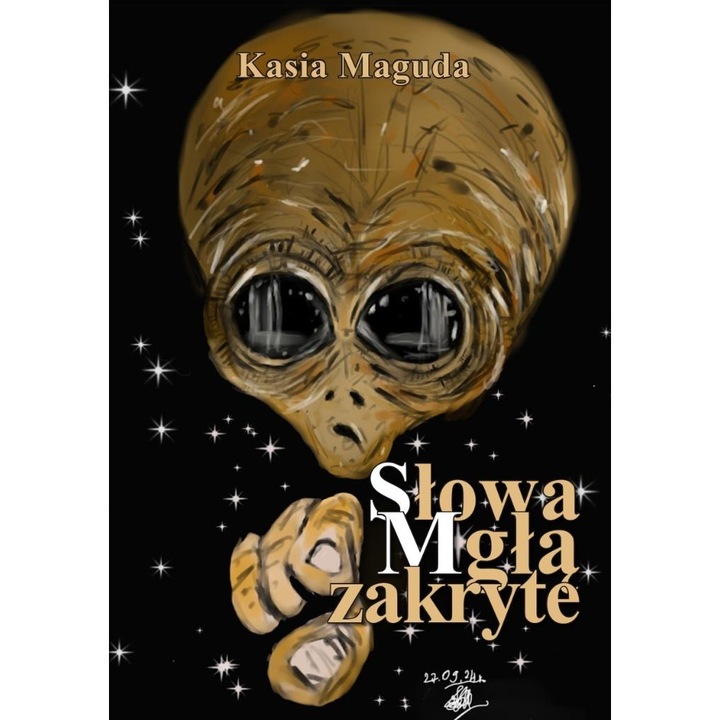 Slowa Mgla zakryte, Katarzyna Maguda, 2023, Poezie
