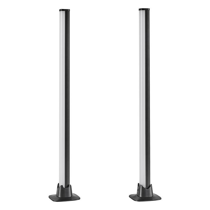 Set 2 veioze, Trio Lighting, Boy, 2x5W, LED, RGB, Negru