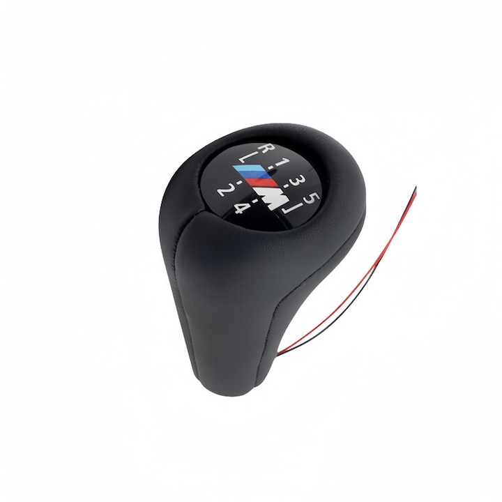 LED-es váltógomb, SPARKZA, BMW E34 E36 E38 E39 E46 E60 E90 E91 E92 M3 M5 M6 modellekhez, 5 sebességes