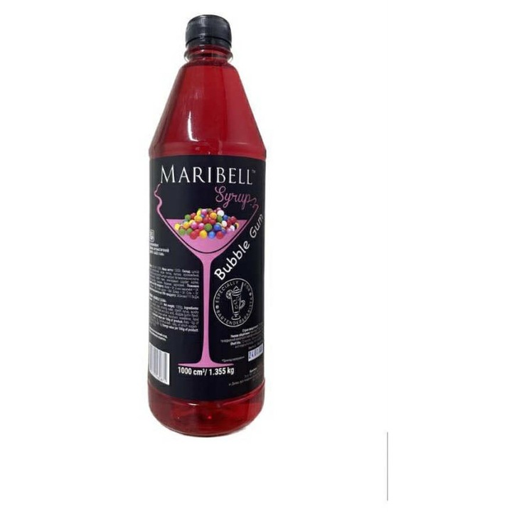 Sirop Maribell Bubble Gum 1 L