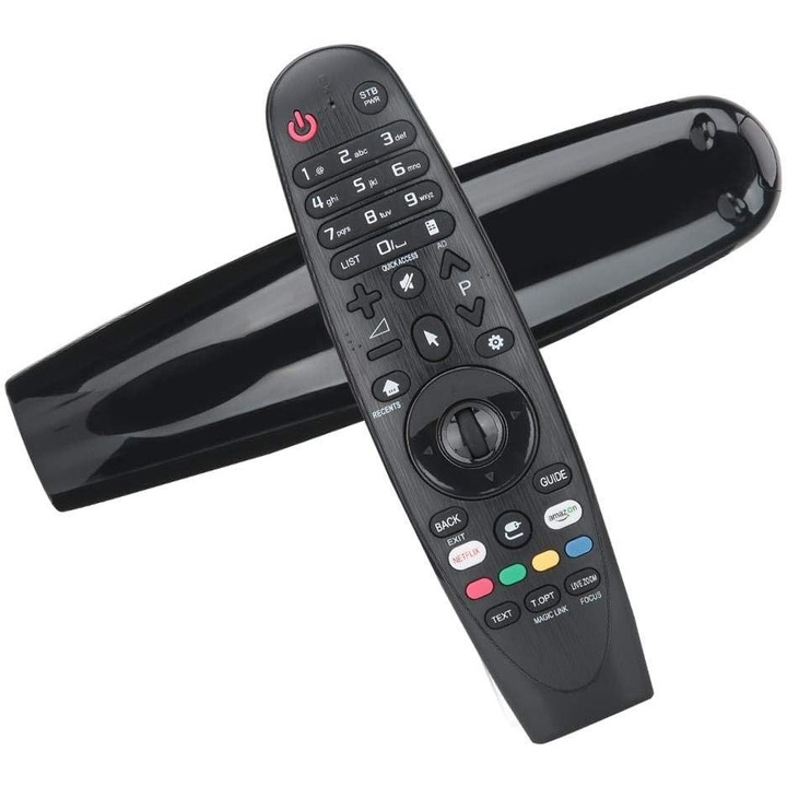 Универсално магическо дистанционно управление, Zola®, съвместимо с LG телевизори, смарт, 18.5 см, черно