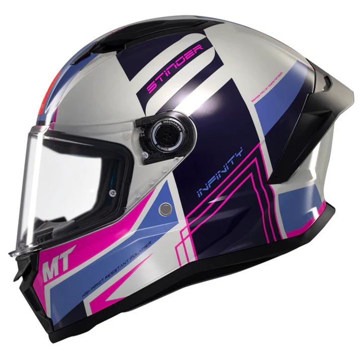 Casca MT STINGER 2 TRON C8 GLOSS PINK, S