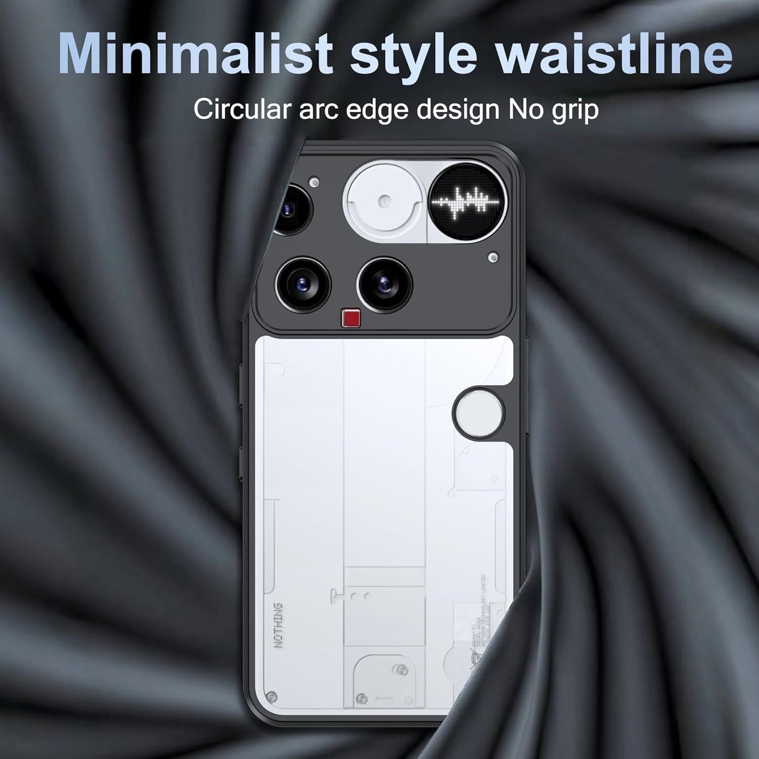 Husa pentru Nothing Phone 3, Material PC Premium, Protectie Completa, Rezistenta la Zgarieturi, Antialunecare, Transparenta