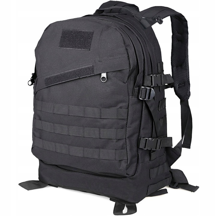 Rucsac tactic 40L Nela-Styl, Cordura 800D, 2 compartimente, culoare neagra