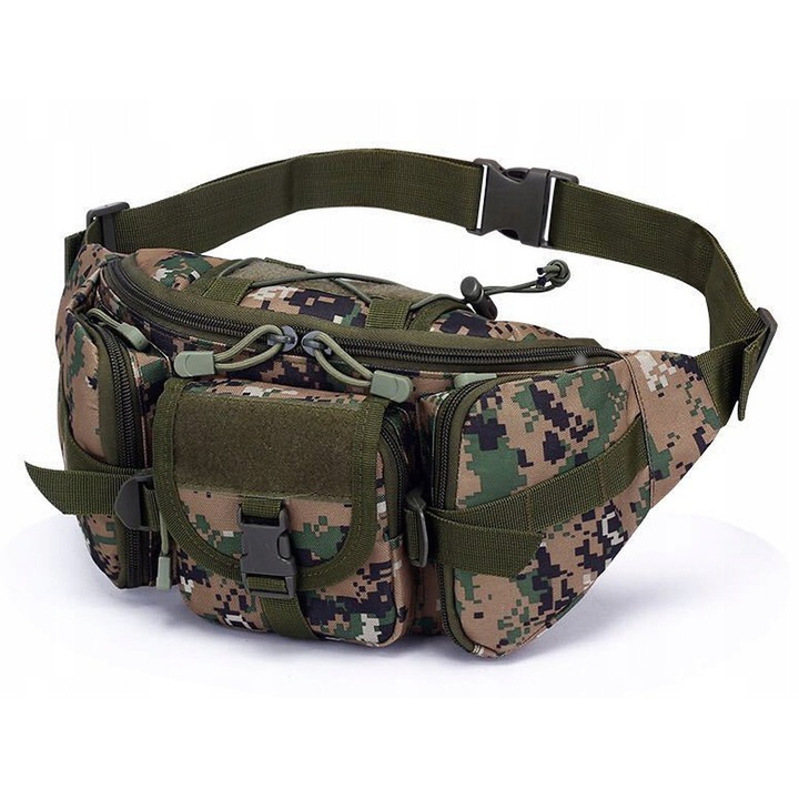 Nela-Styl sporttáska, taktikai hátizsák, vízálló anyagból, nagy méret, többszínű