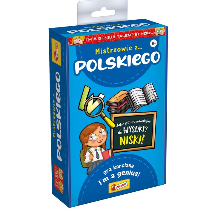 Образователна игра, Lisciani, Mistrzowie z polskiego, 2-4 играча
