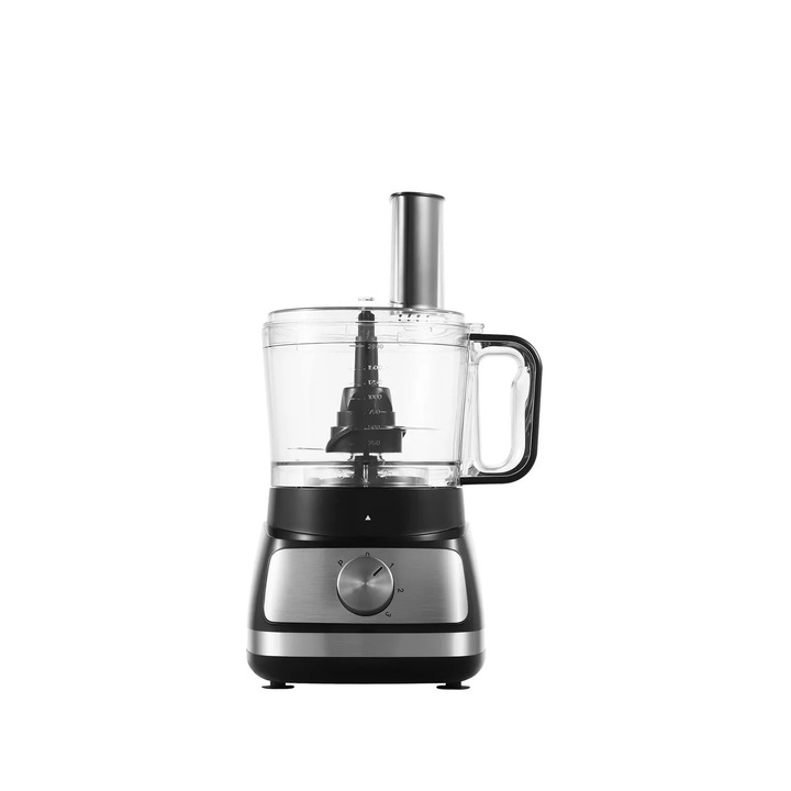 Robot de bucatarie, 800W, 2L, 8 in 1, argintiu