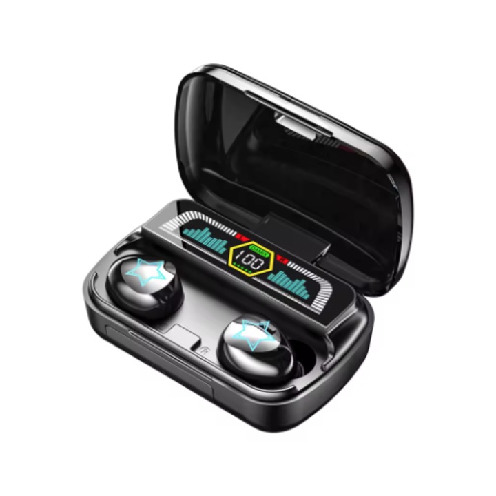 M20 pro bluetooth fejhallgató kijelzővel és visszajelzővel