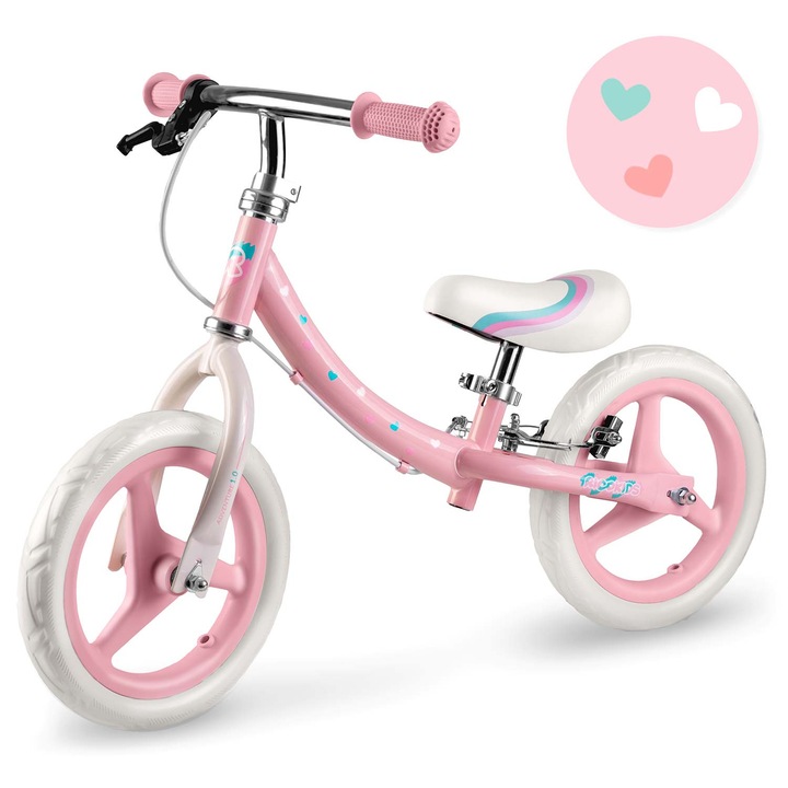 Rower biegowy Fun Adventure, 29cm, regulabil, multicolor, 83x42cm