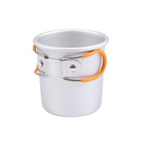 Ceasca mica de ceai din aluminiu pliabila in aer liber/ceasca de vin de camping/ceasca de cafea/ceasca de apa de gura/150 ml