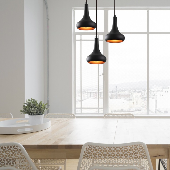 Lustra Berceste N-1374 Negru