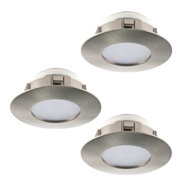 EGLO, 95816, PINEDA, вградена лампа, 3000 K, LED, 3X6W, Да, IP20