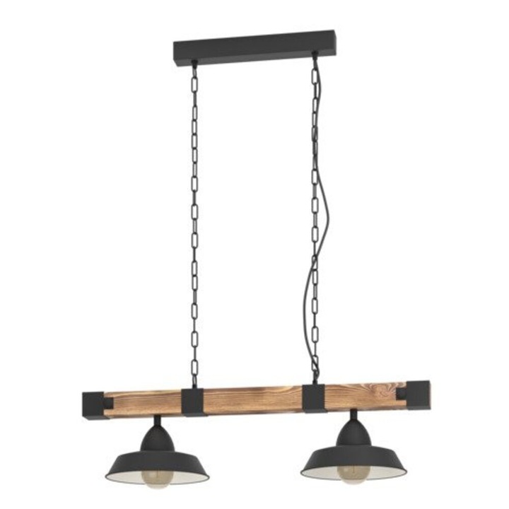 EGLO, 44085, OLDBURY, függeszték, E27, 2X60W, IP20