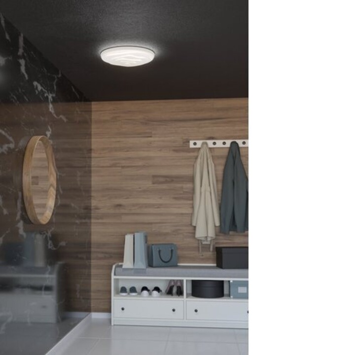 EGLO, 900606, BATTISTONA, плафон, 3000 K 6500 K, LED, 20.8W, Да, IP20, бял