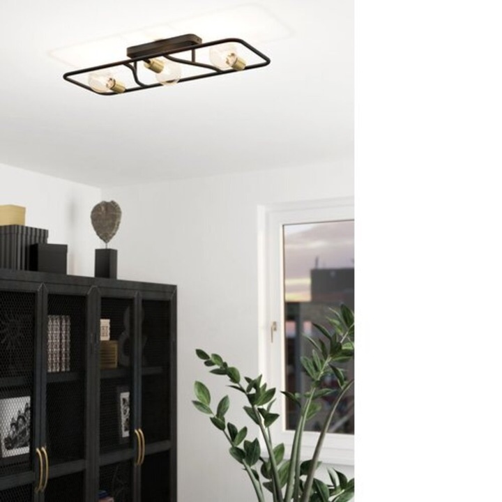 EGLO, 900367, MESSINARO, плафон, E27, 3X40W, IP20