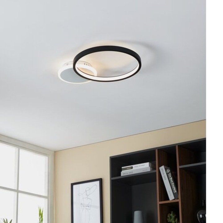 EGLO, 900421, GAFARES, плафон, 3000 K 6500 K, LED, 15W, Да, IP20, бял