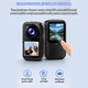 Camera sport 5K Ultra HD FAMIFY, Dual Screen Tactil 1.3”, WiFi, Stabilizare 6 Axe, Unghi 130°, Pre-inregistrare 10s, Slow Motion, Timelapse, Card 128GB inclus, Rezistent la apa