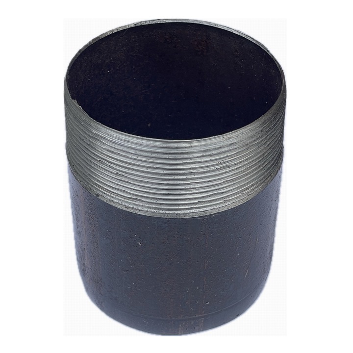 Stut sudabil din otel, 3"(88,9 mm), 100 mm, filetat conic ISO 7-1