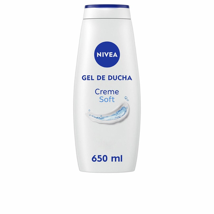 Gel de dus Nivea, NIVEA CARE 650 ml, unisex, textura gel, ambalaj sustenabil