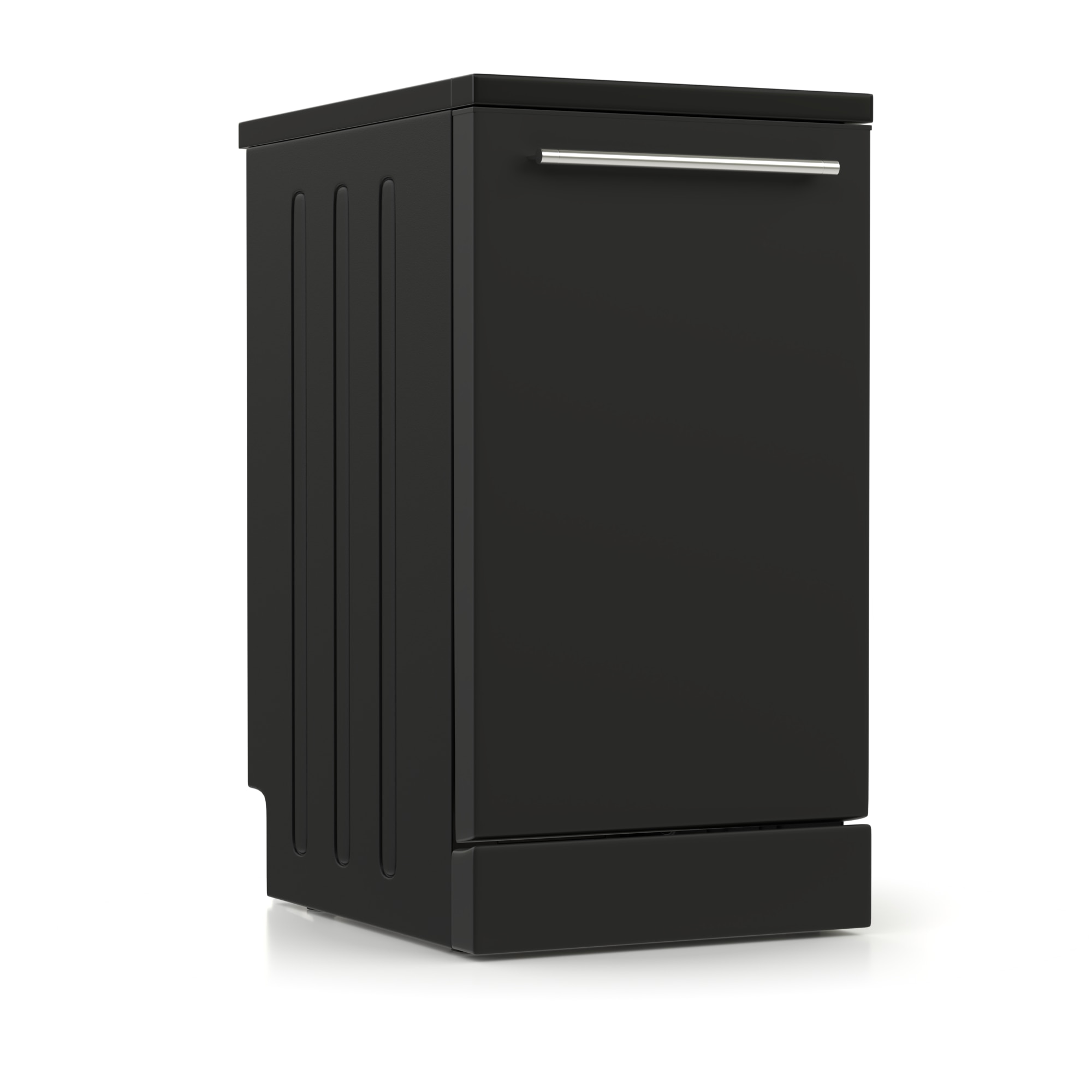Masina de spalat vase Hyundai HDW22-4560FF/BL, 45cm, Clasa E, panou de control in limba greaca, Negru