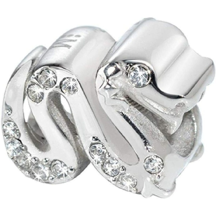 Margele Dama Morellato SCZ292, gri, 1 cm, otel inoxidabil