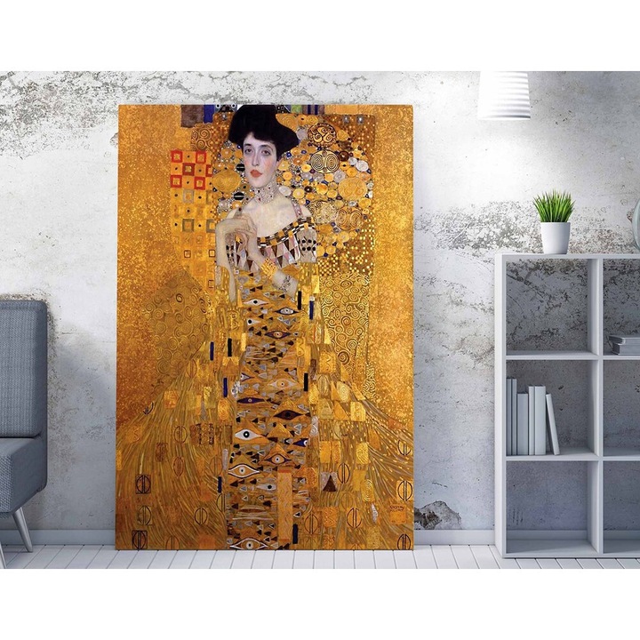 Gustav Klimt Canvas Art, 70x100 cm, Fa keret