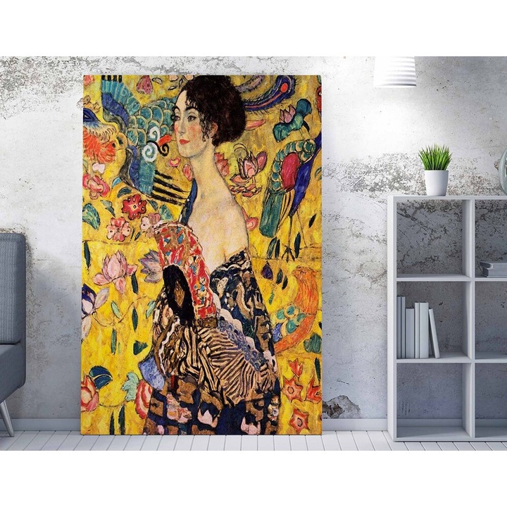 Gustav Klimt Canvas Art, 70x100 cm, Fa keret