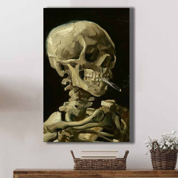 Vincent van Gogh dekoratív vászonfestmény, 45x70 cm