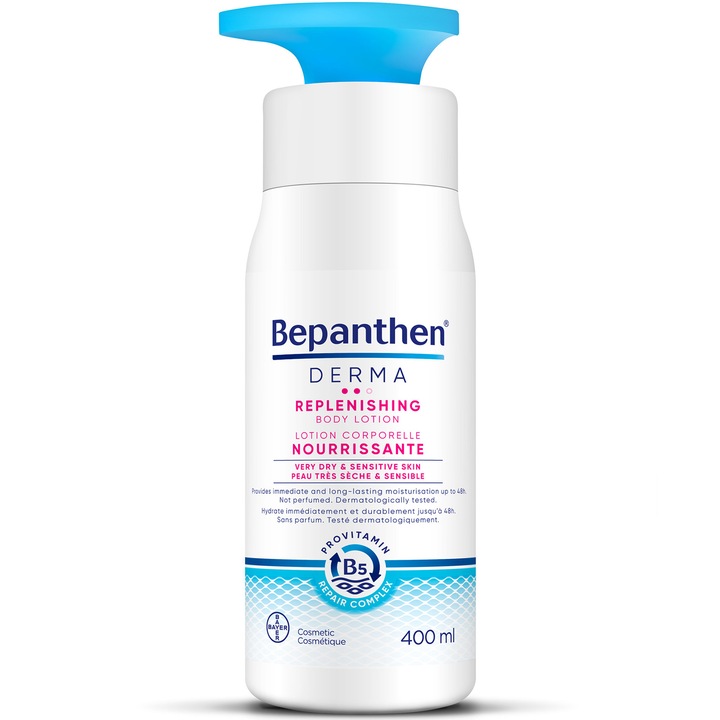Крем за тяло Bepanthen Derma за възстановяване на липидите, 400 мл