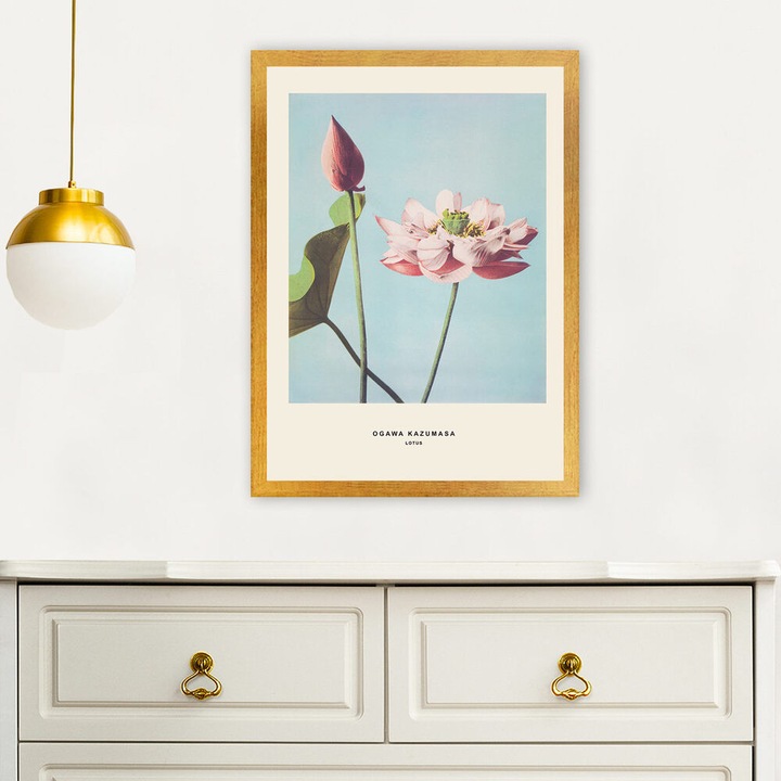 Elegáns dekoratív keretes festmény, 55 x 75 cm | 100% fa keret 2 cm-es polisztirol | UV digitális nyomtatás | Tökéletes a lakberendezés és a művészet szerelmeseinek