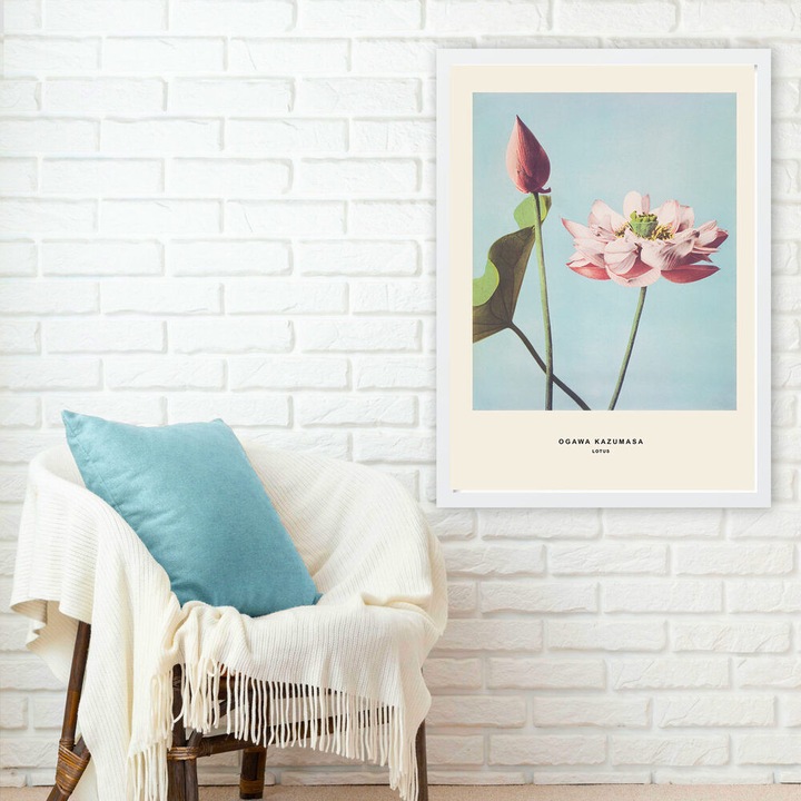 Elegáns dekoratív keretes festmény, 55 x 75 cm | 100% fa keret 2 cm-es polisztirol | UV digitális nyomtatás | Tökéletes a lakberendezés és a művészet szerelmeseinek