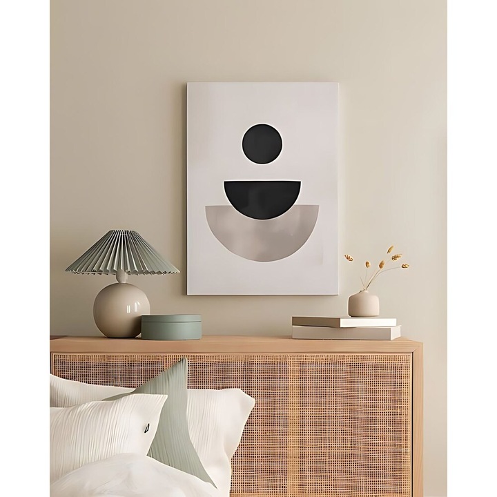 Lenyűgöző dekoratív vászonfestmény, 40 x 60 cm, 100% vászon, 3 cm vastag, Tökéletes lakberendezéshez, nappalihoz és irodához, Élénk műalkotás