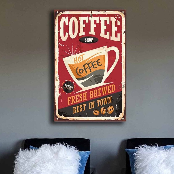 Elegáns dekoratív vászonfestmény, 45 x 70 cm, 100% velúr vászon, erős 100% fa keret (2,8 cm vastag), Tökéletes a lakberendezés és a művészet szerelmeseinek