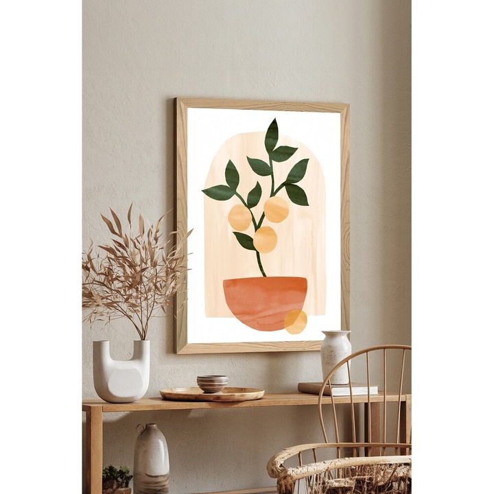 Картина без рамка, 33 x 48 см, 100% MDF, UV печат, Стилно стенно изкуство за декорация на дома и офиса, Елегантен и модерен дизайн