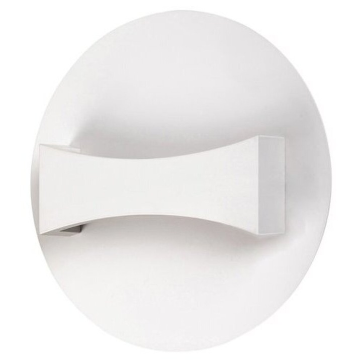 Rábalux, 1437, Neville, Fali lámpa, matt fehér, IP20, 3000K, 6W