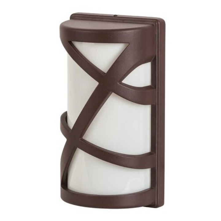 Lampă de perete pentru exterior, Rábalux, maro, IP54, E27K