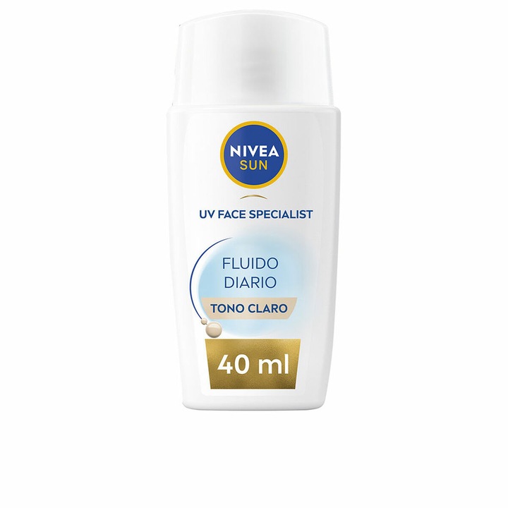 Nivea SUN FACIAL SPF 50 fényvédő arckrém, világos árnyalat, 40 ml