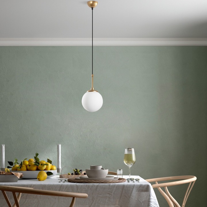 Candelabru elegant auriu, înălțime reglabilă 40-115 cm, corp metalic, 15 x 15 x 115 cm, bază Ø10, soclu E14, perfect pentru spații moderne, bec neinclus