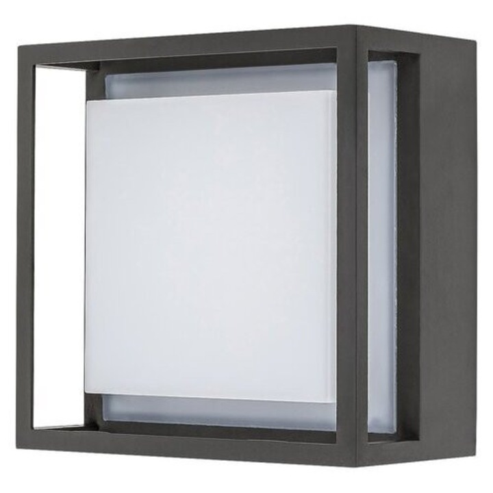 Aplica LED exterior, Rabalux, 6.5W, Gri/Alb