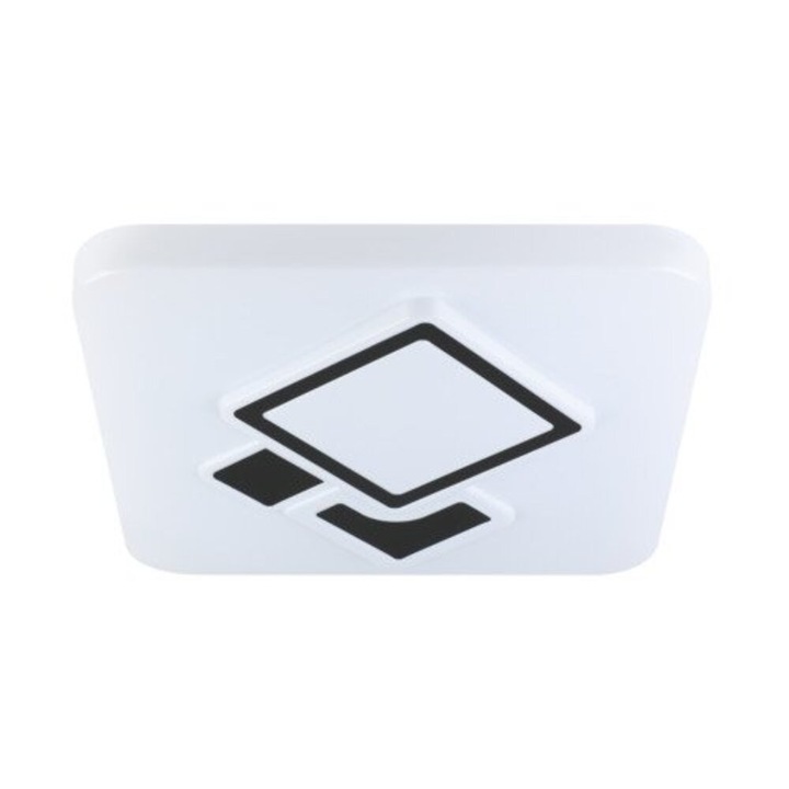 EGLO, 75645, ESPARTACO, плафон, 3000 K 6500 K, LED, 4X1.45W, димируем, IP20, бял, черен