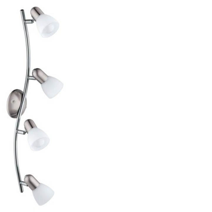 EGLO, 75301, DAKAR 6, spot lámpa, E14, 4X4W, IP20, lakkozott fehér