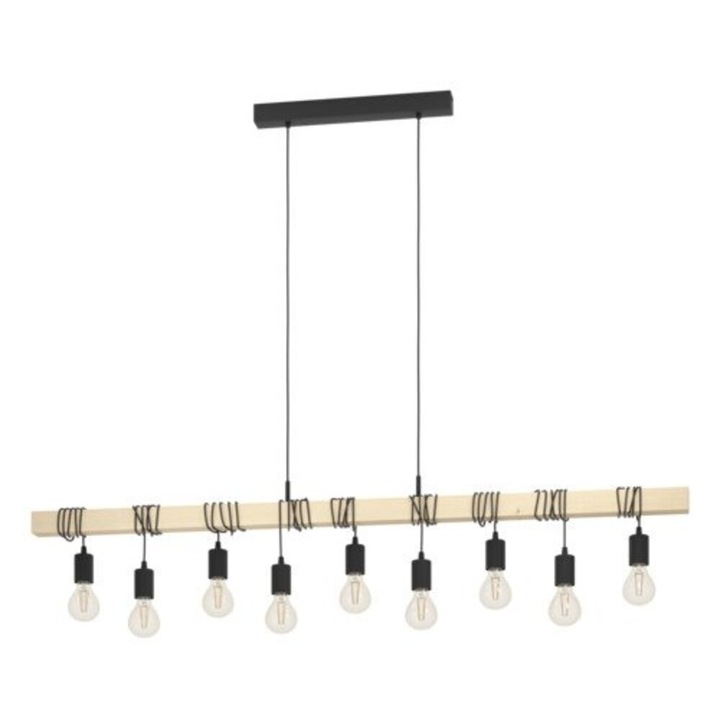 EGLO, 44099, TOWNSHEND, висяща лампа, E27, 9X60W, IP20