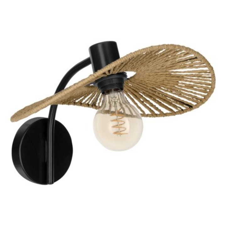 Eglo, 31964, Siruela, Стенна лампа, E27, 1X42W, Ip20, Естествен