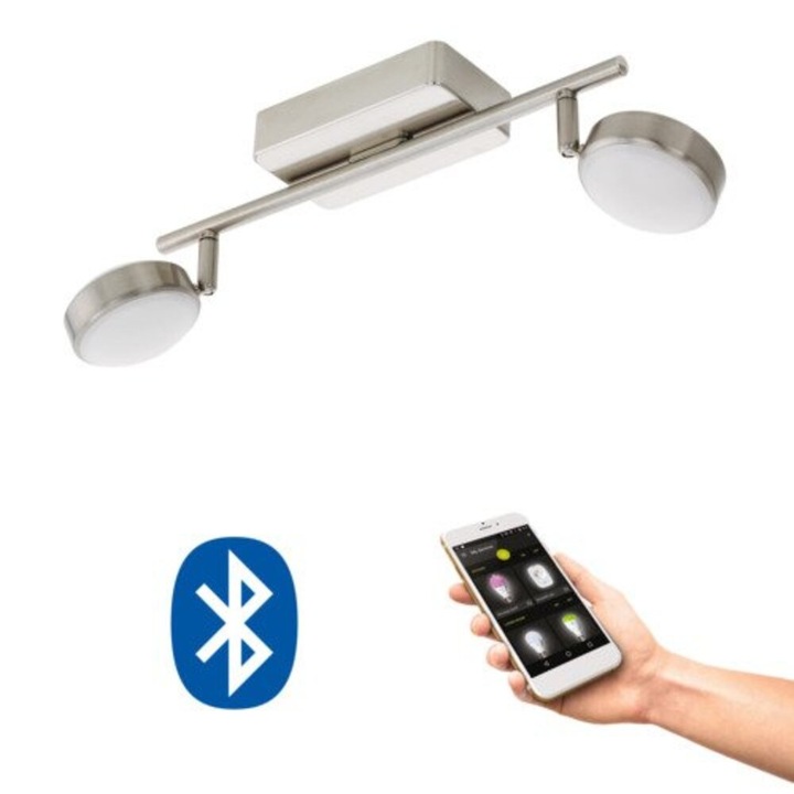 Eglo, 33273, Corropoli-C, Lampă Spot, 2700 K 6500 K, Led, 2X5W, Dimabil, Ip20, Alb
