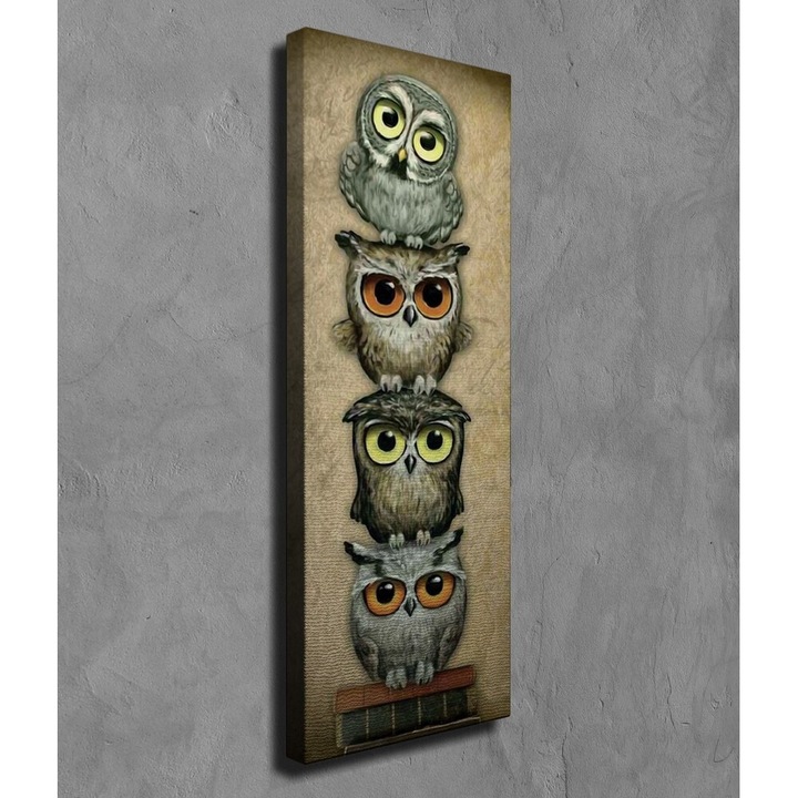 Elegáns vászonfestmény, 30 x 80 cm, fakeret