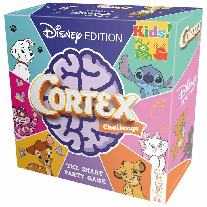 T&aacute;rsasj&aacute;t&eacute;k, Asmodee, t&ouml;bbsz&iacute;nű;, 2-6 j&aacute;t&eacute;kos, 6 &eacute;ves kor feletti gyermekeknek aj&aacute;nlott, ES-EN-FR-IT-DE nyelvű; utas&iacute;t&aacute;sokat tartalmaz, apr&oacute; alkatr&eacute;szeket tartalmaz