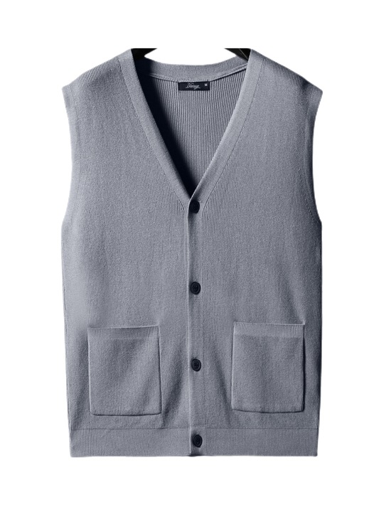 Плетена жилетка, Сив