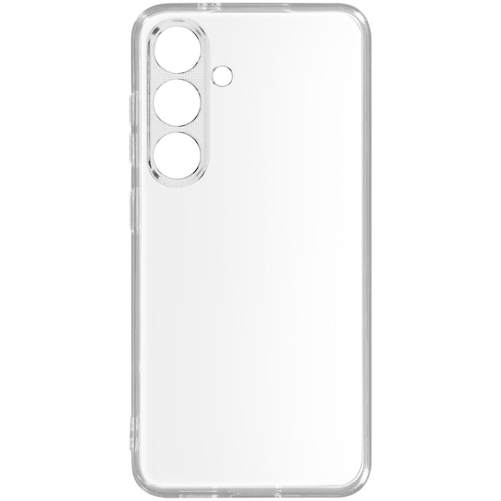 Husa de protectie telefonultau® din silicon pentru Samsung Galaxy M17, protectie camera, ultra slim, flexibila, transparenta, Crystal Clear
