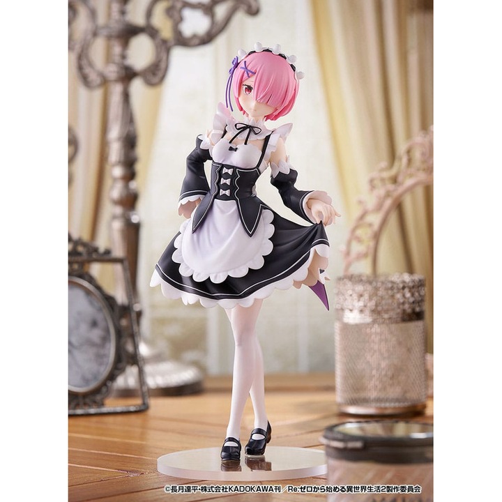 Фигура Re:Zero Starting Life in Another World Pop Up Parade PVC статуя Ram L Размер 22 см