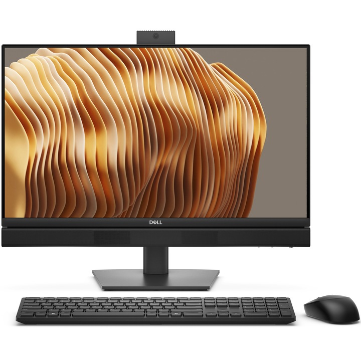Настолен компютър Dell Pro 24 All-in-One, i5 14500T, 16GB RAM, 512GB SSD, 23.8" FHD, безжична клавиатура и мишка, W11 Pro